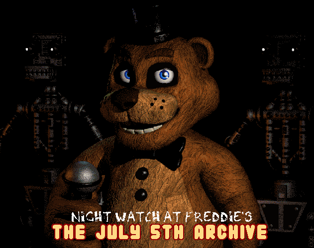 Night Watch at Freddie's: The July 5th Archive cover