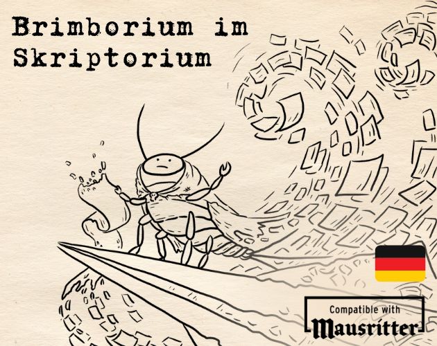 Cover image for Brimborium im Skriptorium: Mausritter Abenteuer