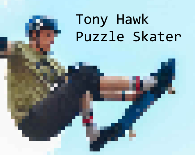 Cover image for Tony Hawk Puzzle Skater