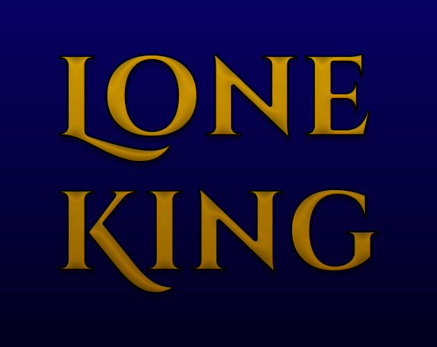 Cover image for Lone King