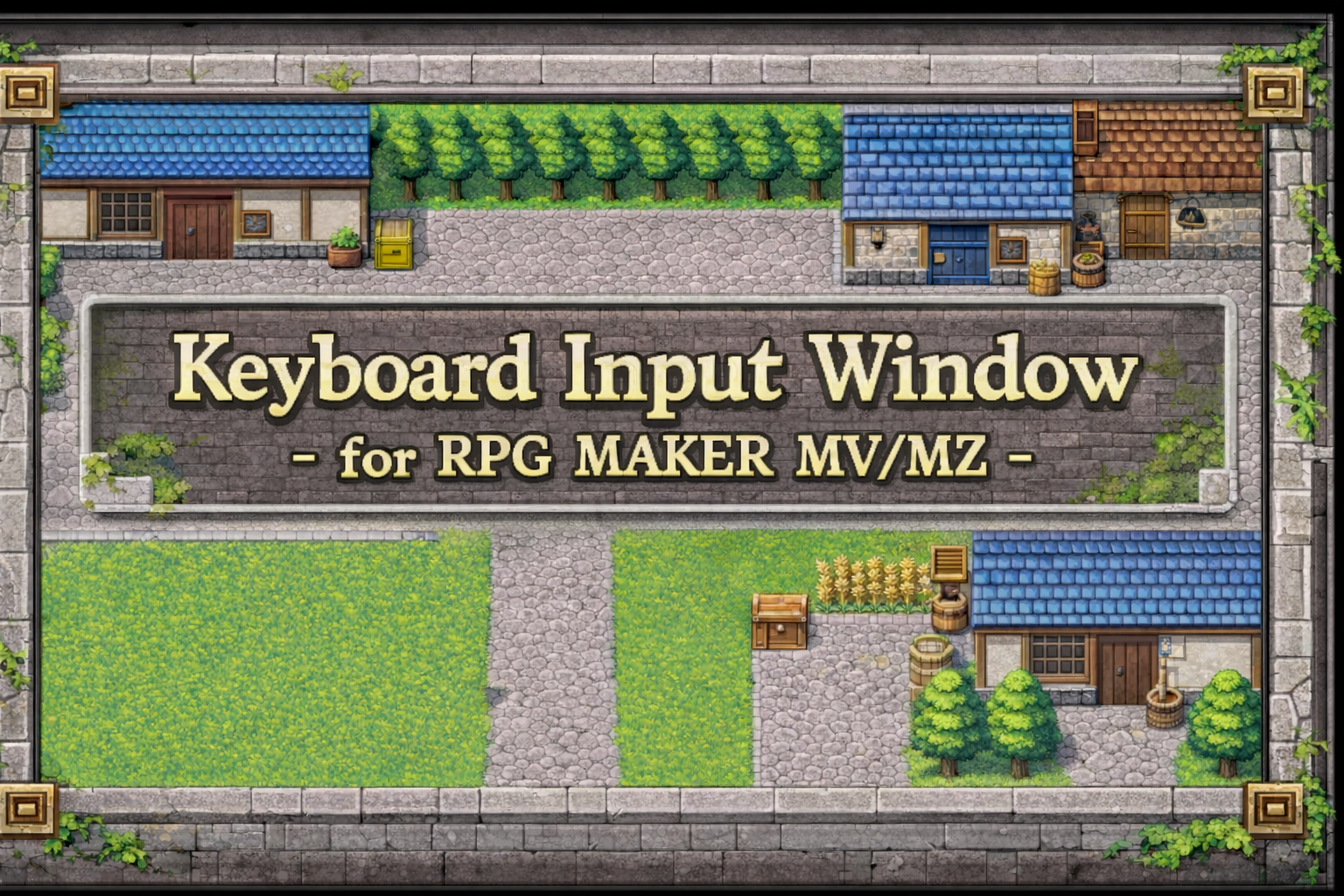 Keyboard Input Window - for RPG MAKER MV/MZ