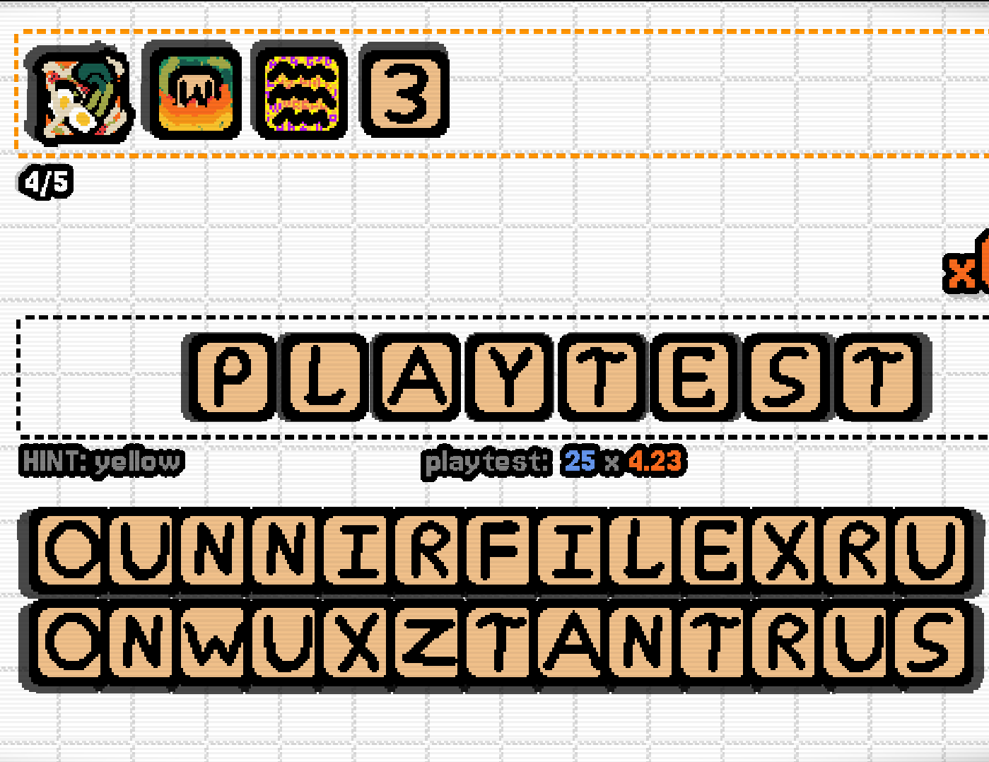 Wordpetition PLAYTEST