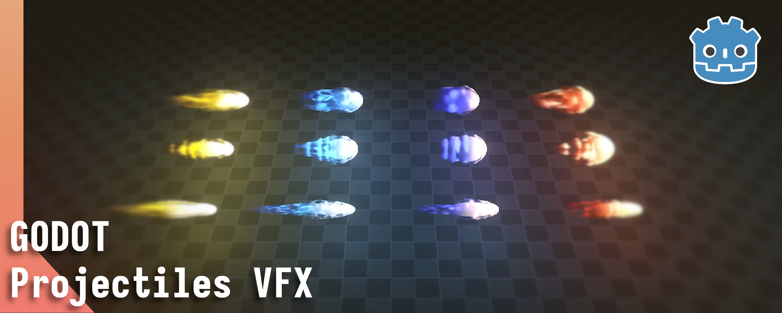 Binbun Godot Magic Projectiles VFX