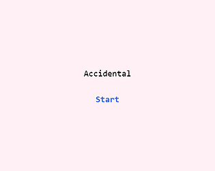 Accidental