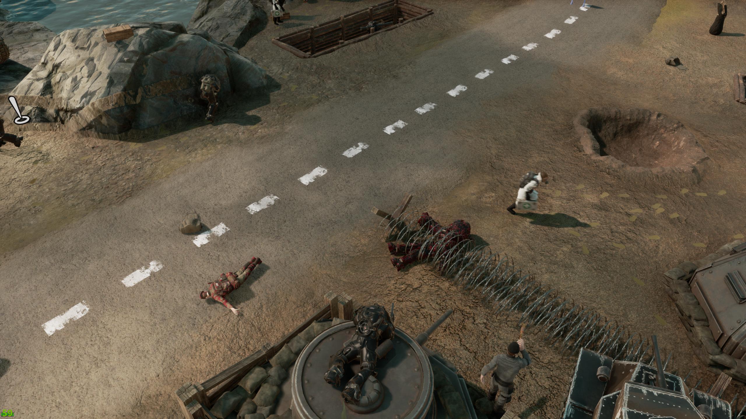 Cover image for Foxhole: Road Center Lines Plus