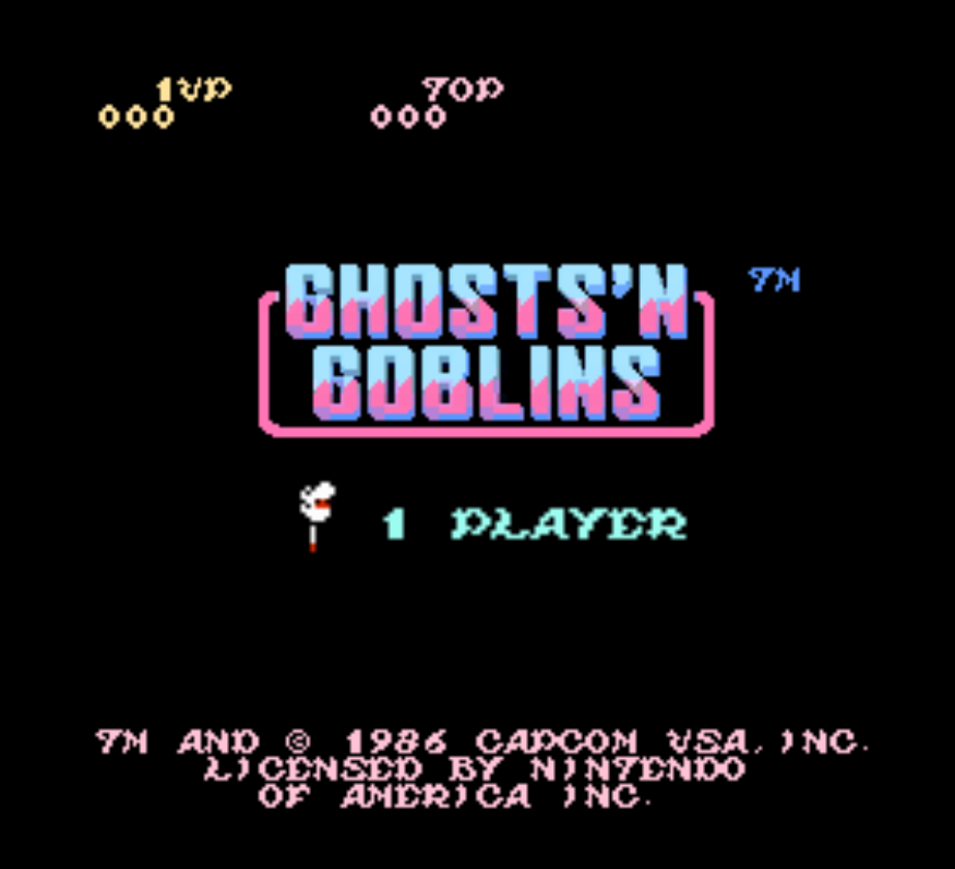 Cover image for Ghosts and Goblins