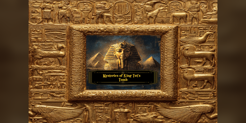 Cover image for Mysteries of King Tut’s Tomb