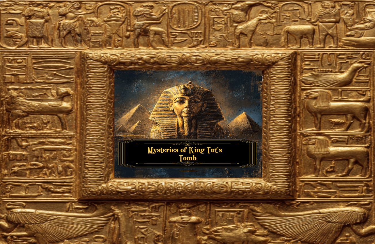 Cover image for Mysteries of King Tut’s Tomb