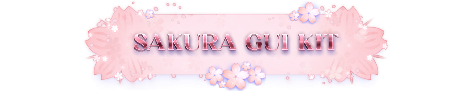 Ren'Py Sakura GUI Kit