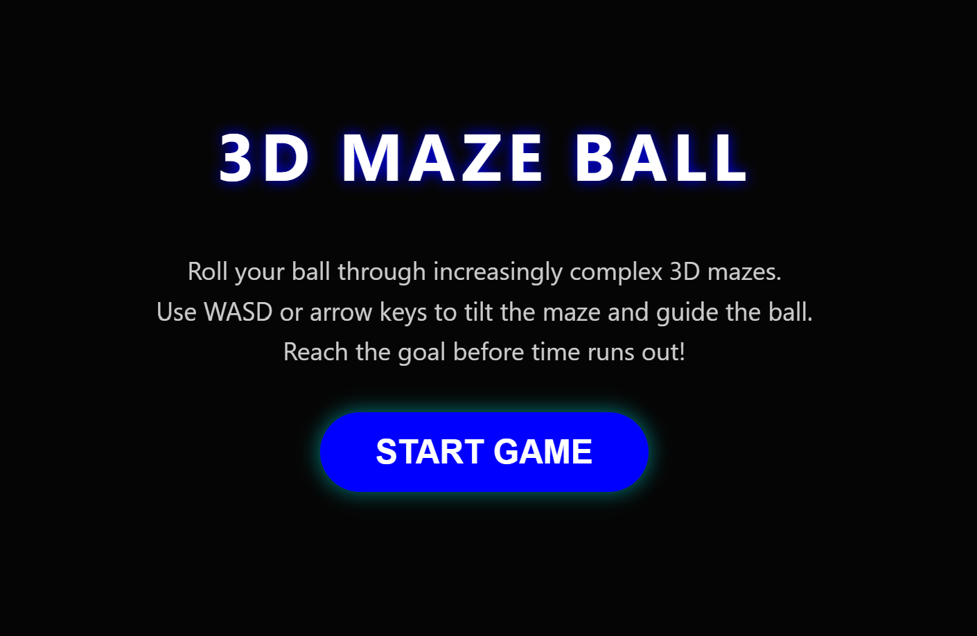 3D Maze Ball by CreakyVibez