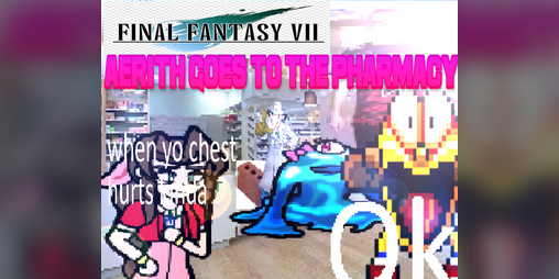 Cover image for Final Fantasy VII: Aerith Goes to the Pharmacy
