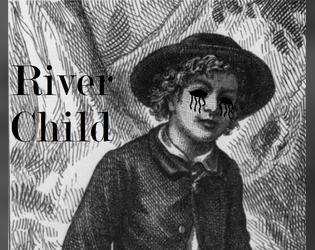 River Child - A Troika! Background   - A somewhat literary background made for the Troika! backgrounds jam 