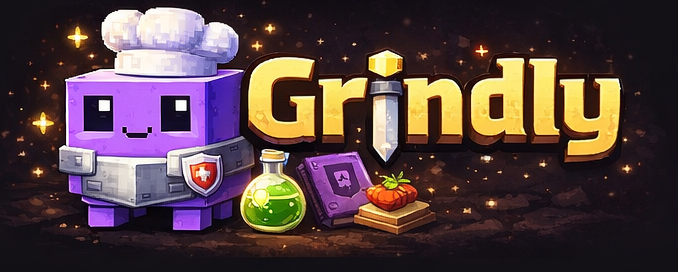 Grindly |  IRL Grind, MMO Progress
