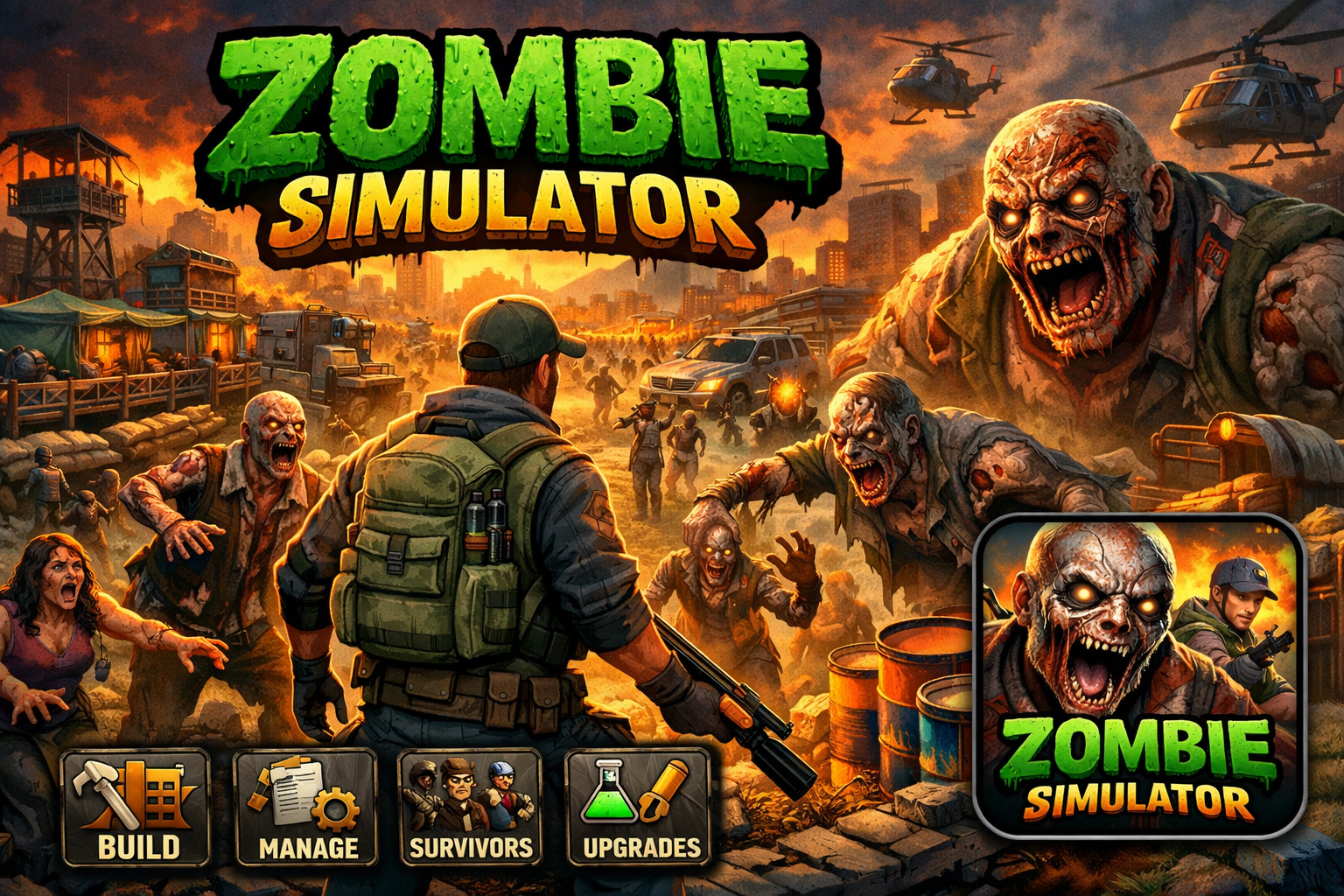 Zombie Simulator Android Zombie Simulator by SIAM