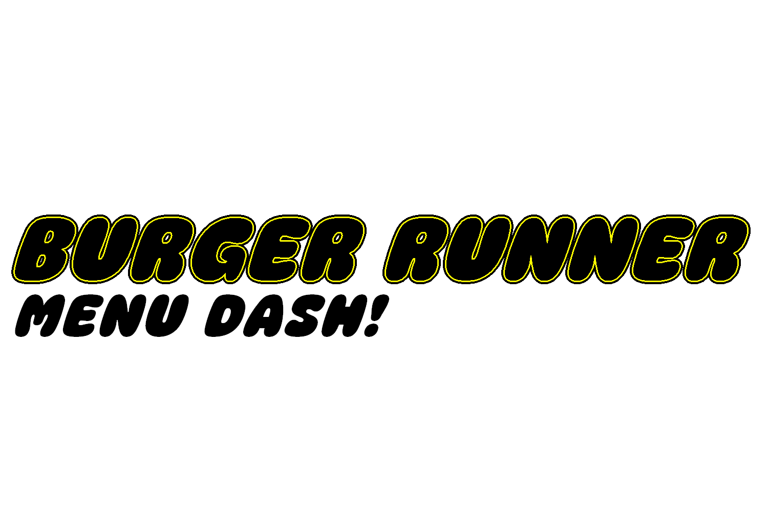 Burger Runner: Menu Dash!