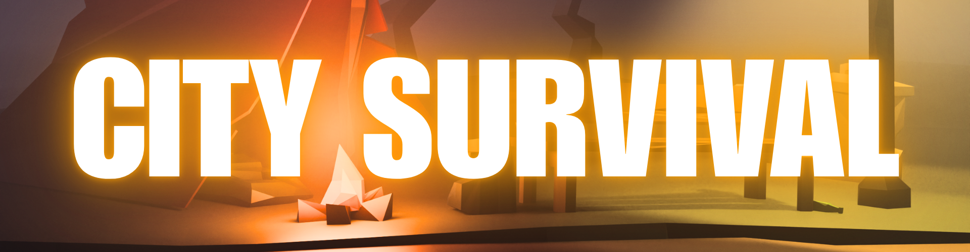 Low Poly City Survival Props Pack