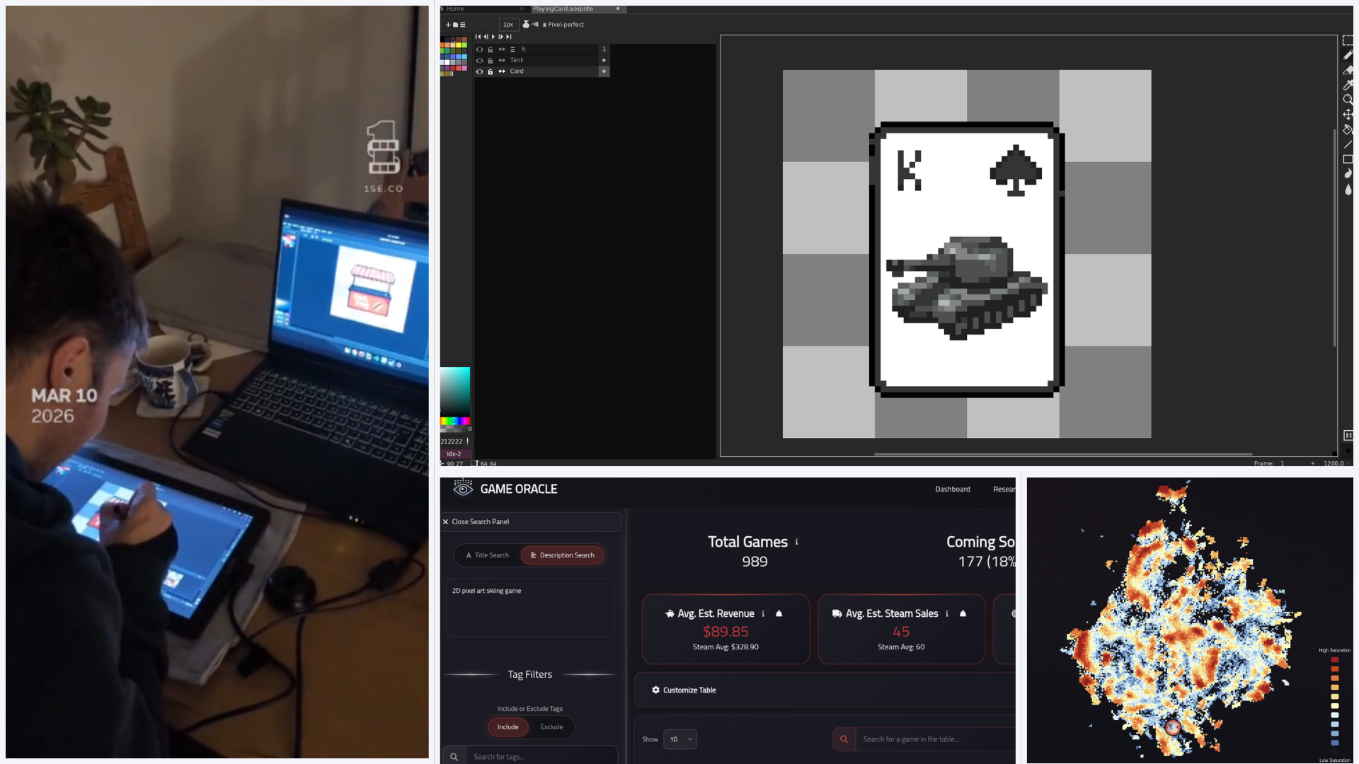 From Data Science to Indie Dev, Again - itch.io