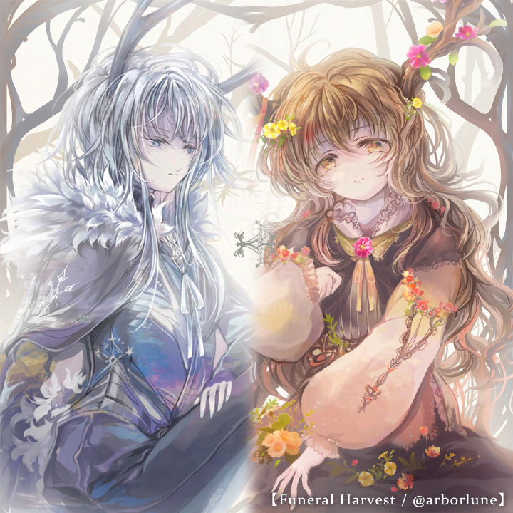 Hourglass Fantasy -Spring and Winter Garden-