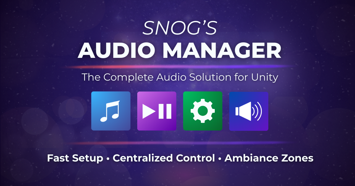Snog's Audio Manager