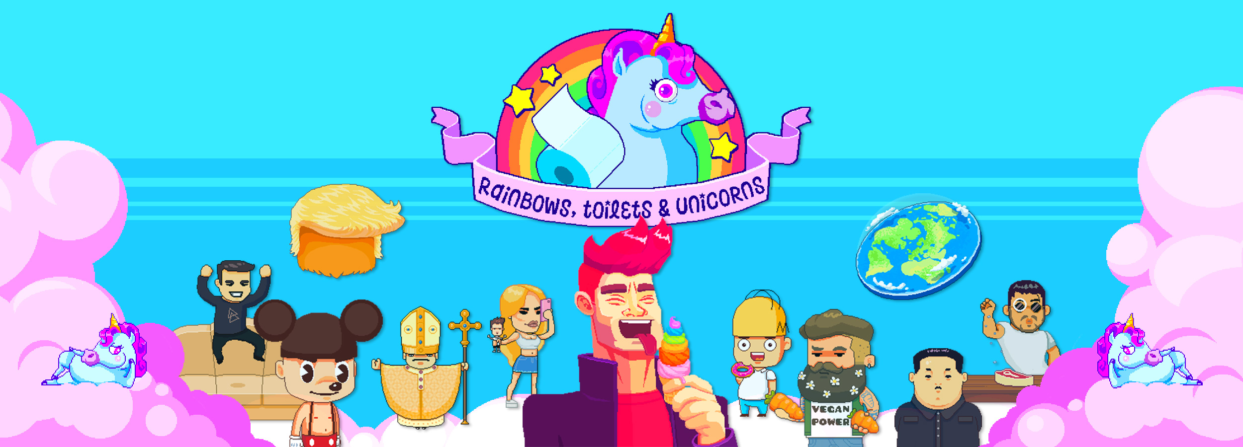 Rainbows, toilets & unicorns
