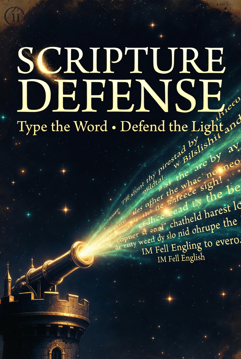 Bible Typing Defense Game