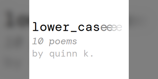 Cover image for lower_case