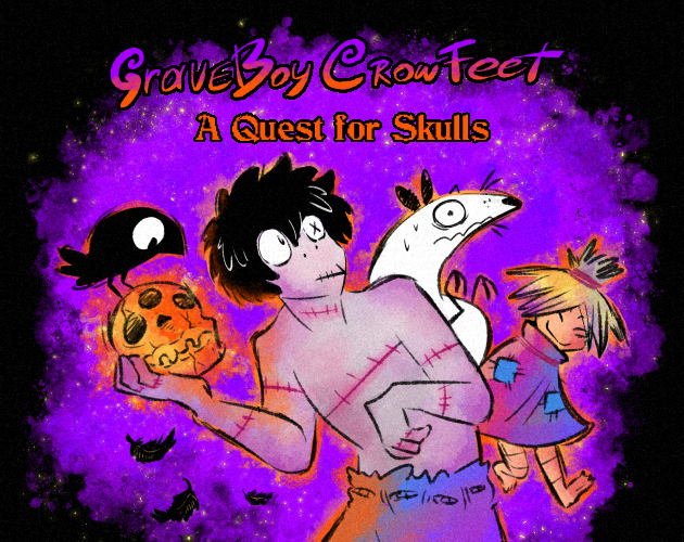 Cover image for GraveBoy CrowFeet - A Quest for Skulls
