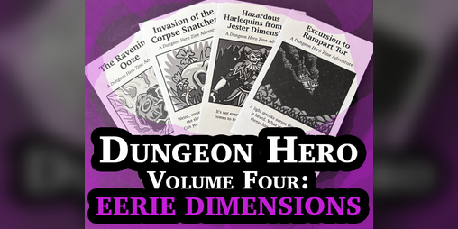 Cover image for Dungeon Hero Volume 4: Eerie Dimensions