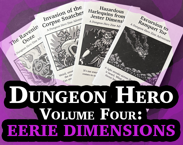 Cover image for Dungeon Hero Volume 4: Eerie Dimensions