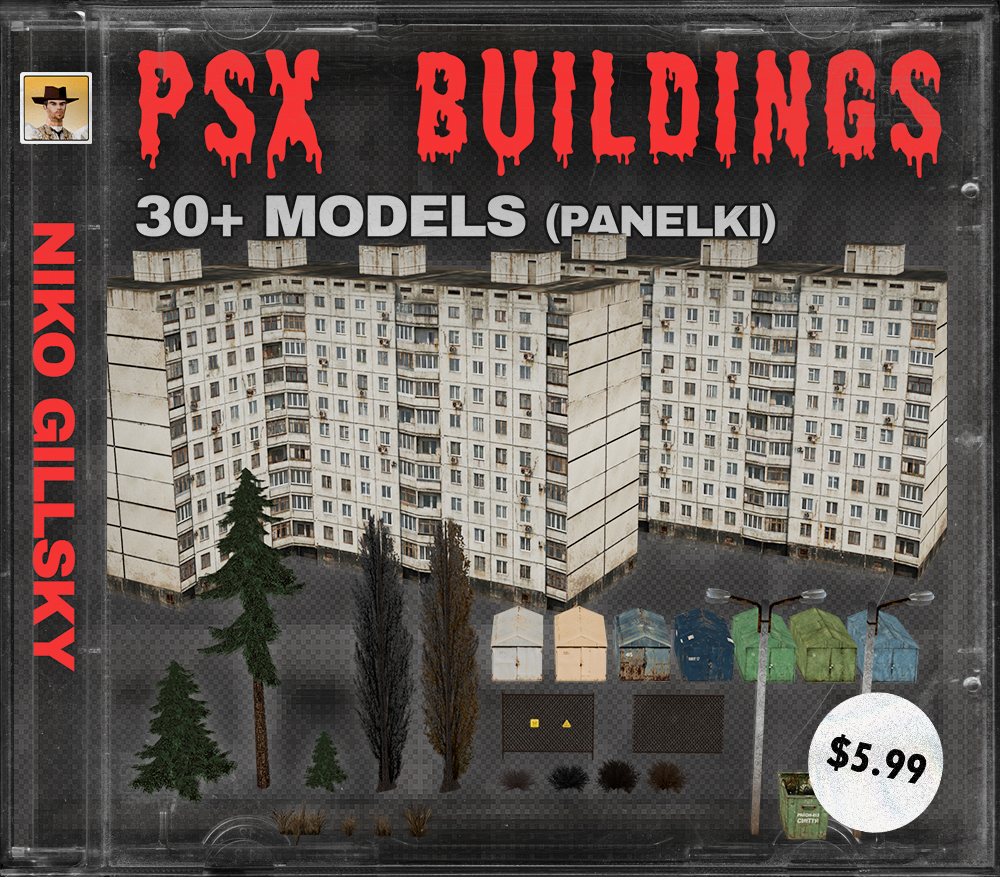 Pxs Building PSX BUILDINGS. PANELKI by NiKo_Gillsky