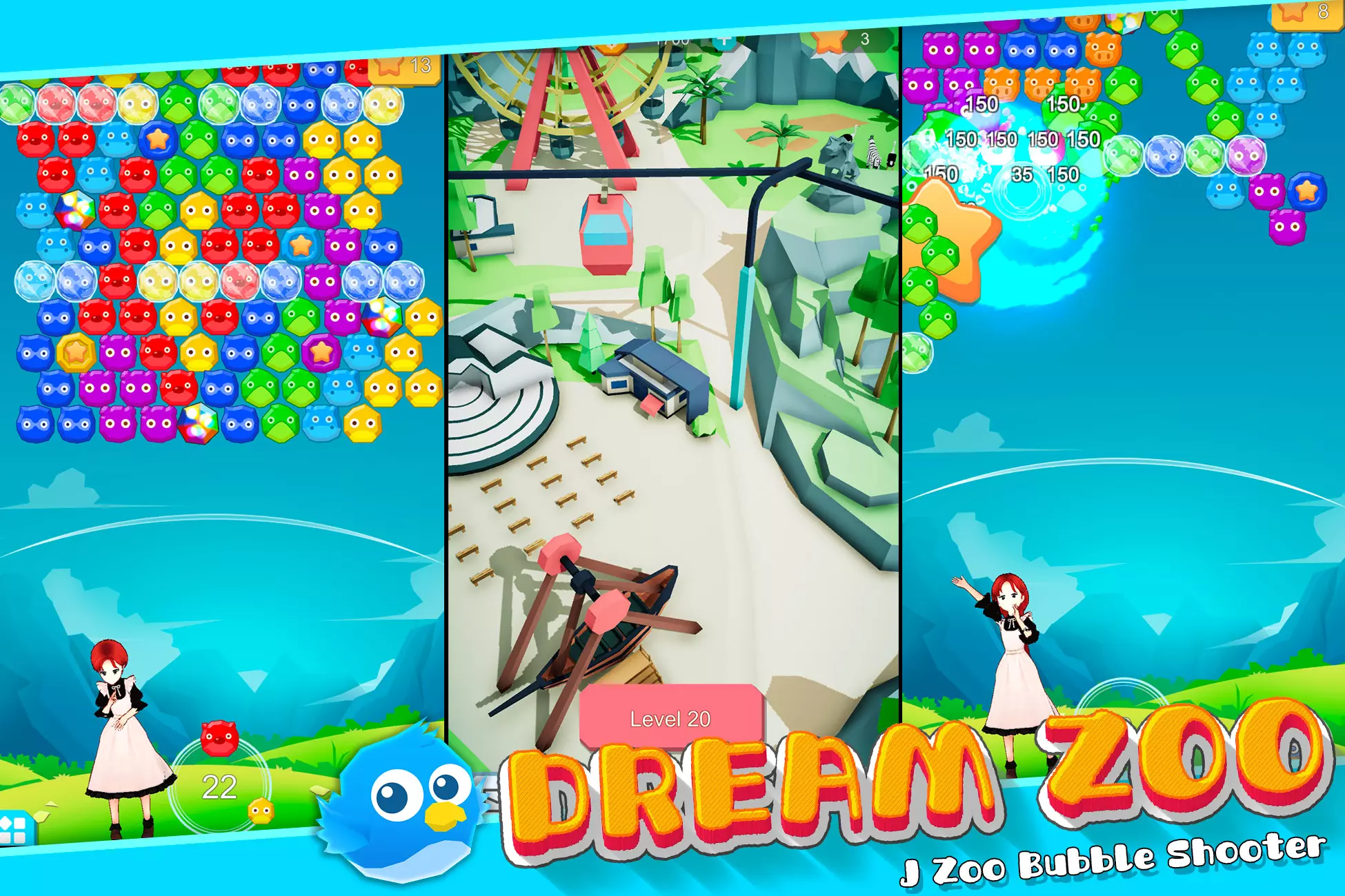 Bubble Shooter - Unity Source Code Game - J Zoo by Premium Developer