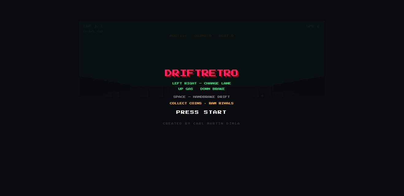 Cover image for DRIFTRETRO