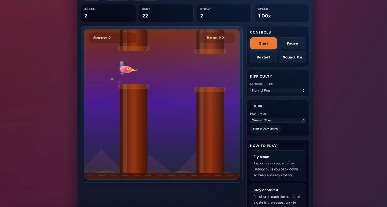 Flappy Sky Dash