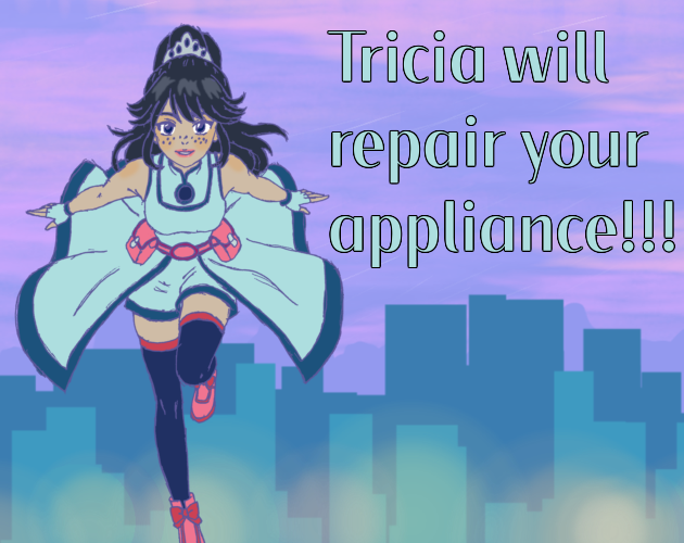 Tricia will repair your appliance!!!