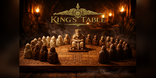 Cover image for King’s Table – Play Tafl (Hnefatafl Viking Strategy Game)