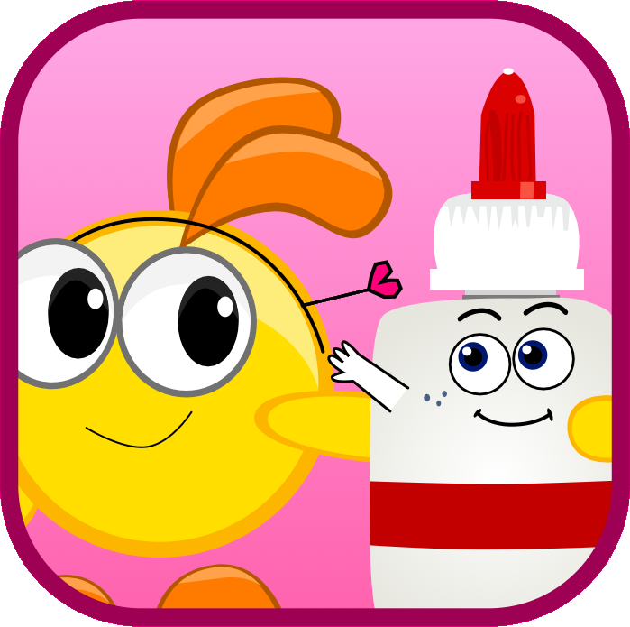 Chingu and Clyde Rush valentine