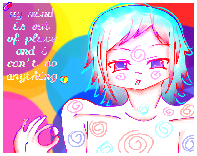 Cover image for my mind is out of place and i can't do anything