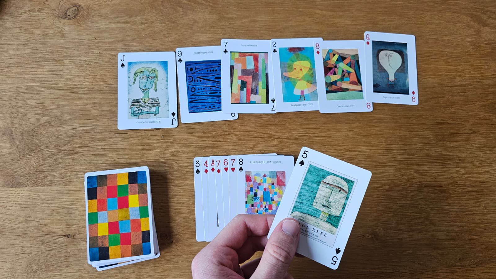 Portada de Babel's tower: yet another single player game with a physical 52 card deck