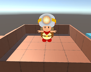 Captain Toad on Mars