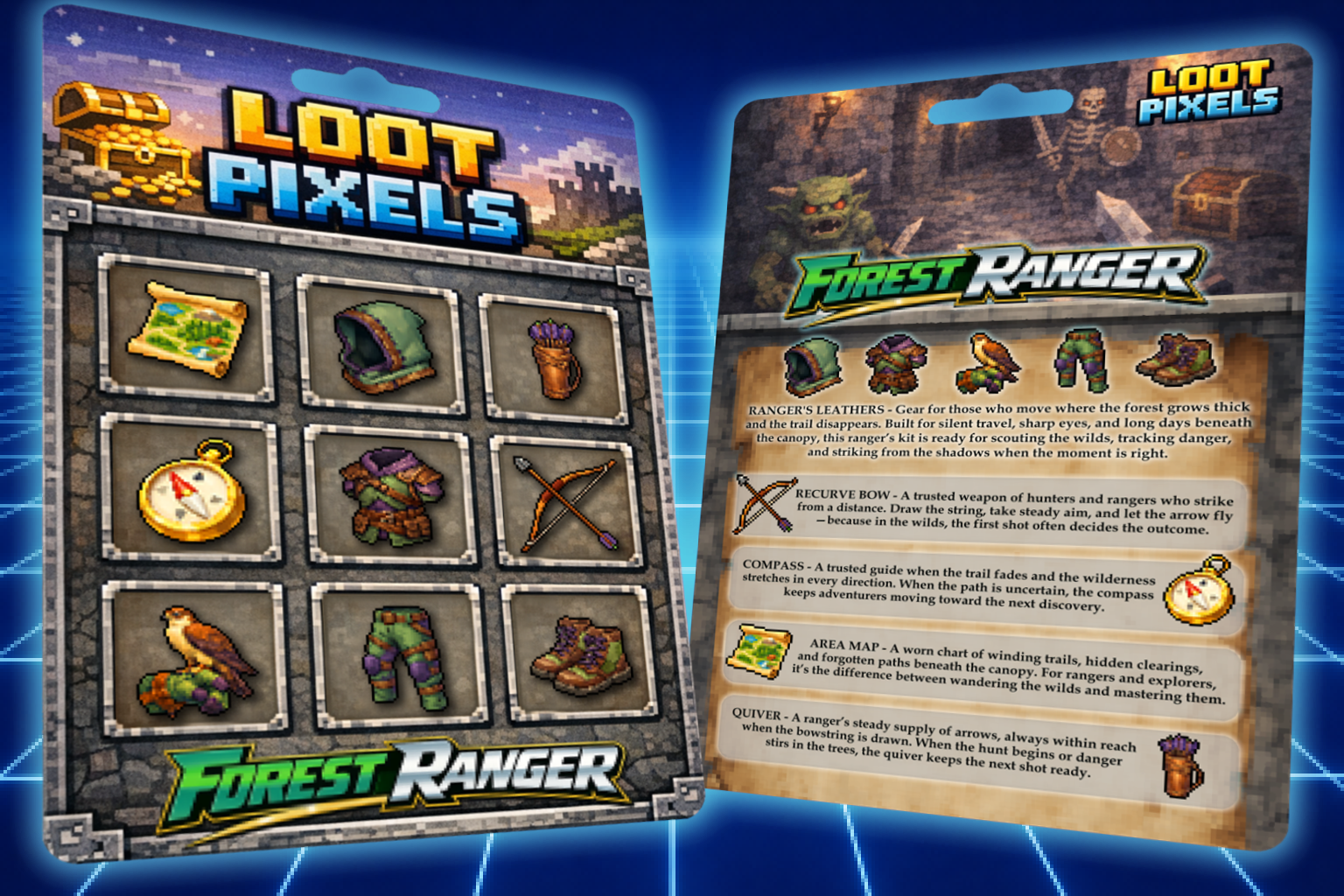 LOOT PIXELS - Forest Ranger RPG Icon Kit