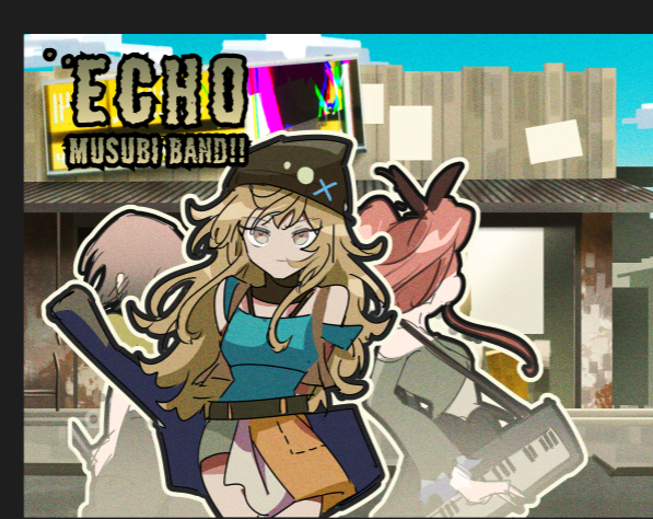 Cover image for Echo/Musubi band