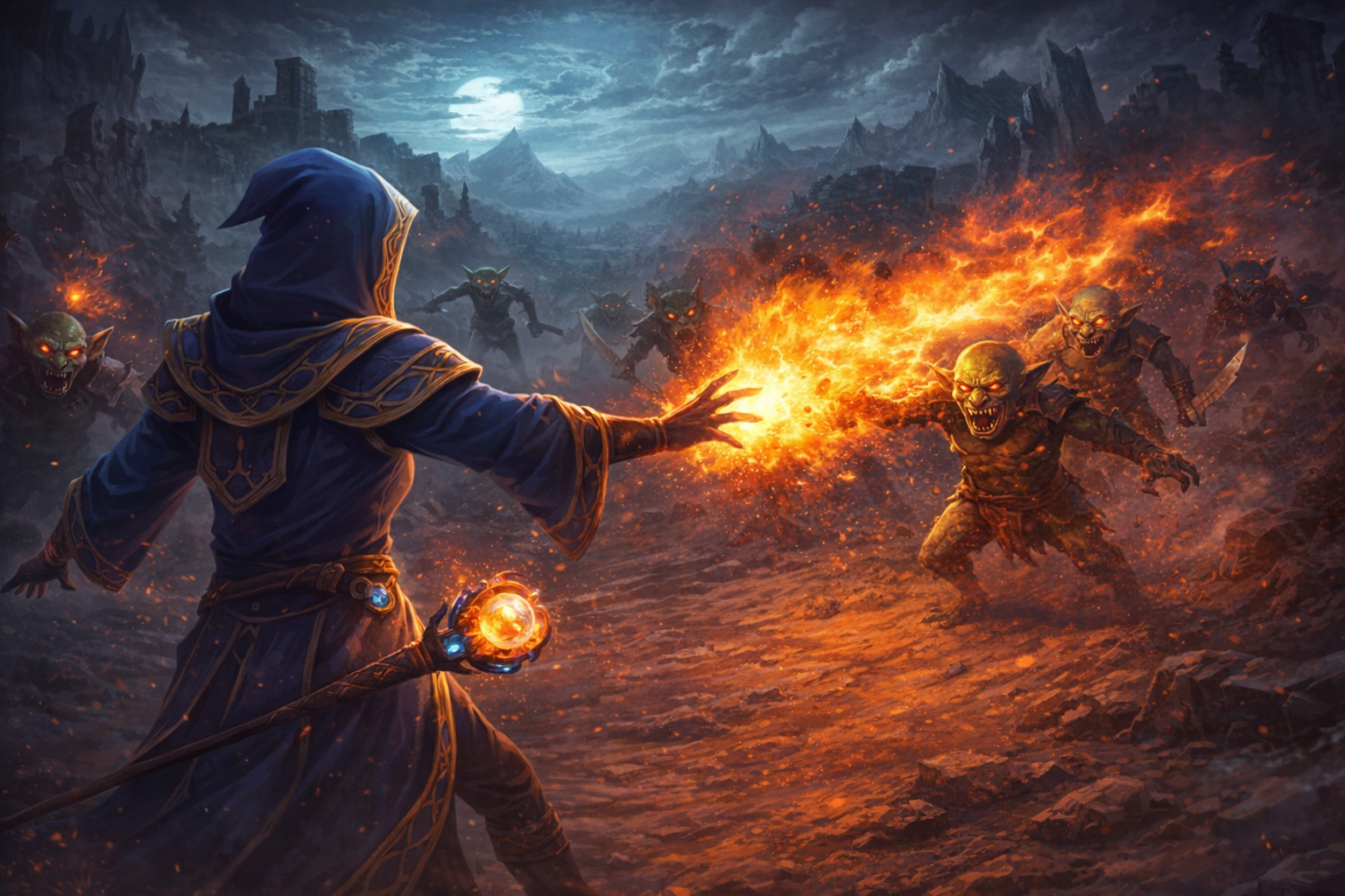 Magic Caster by seifelghropy