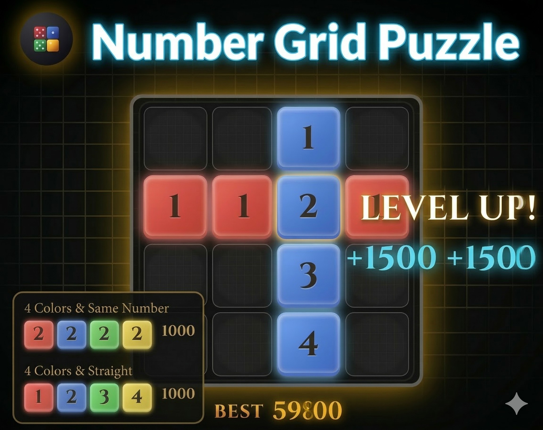 Number Grid Puzzle by TamuTamu0312