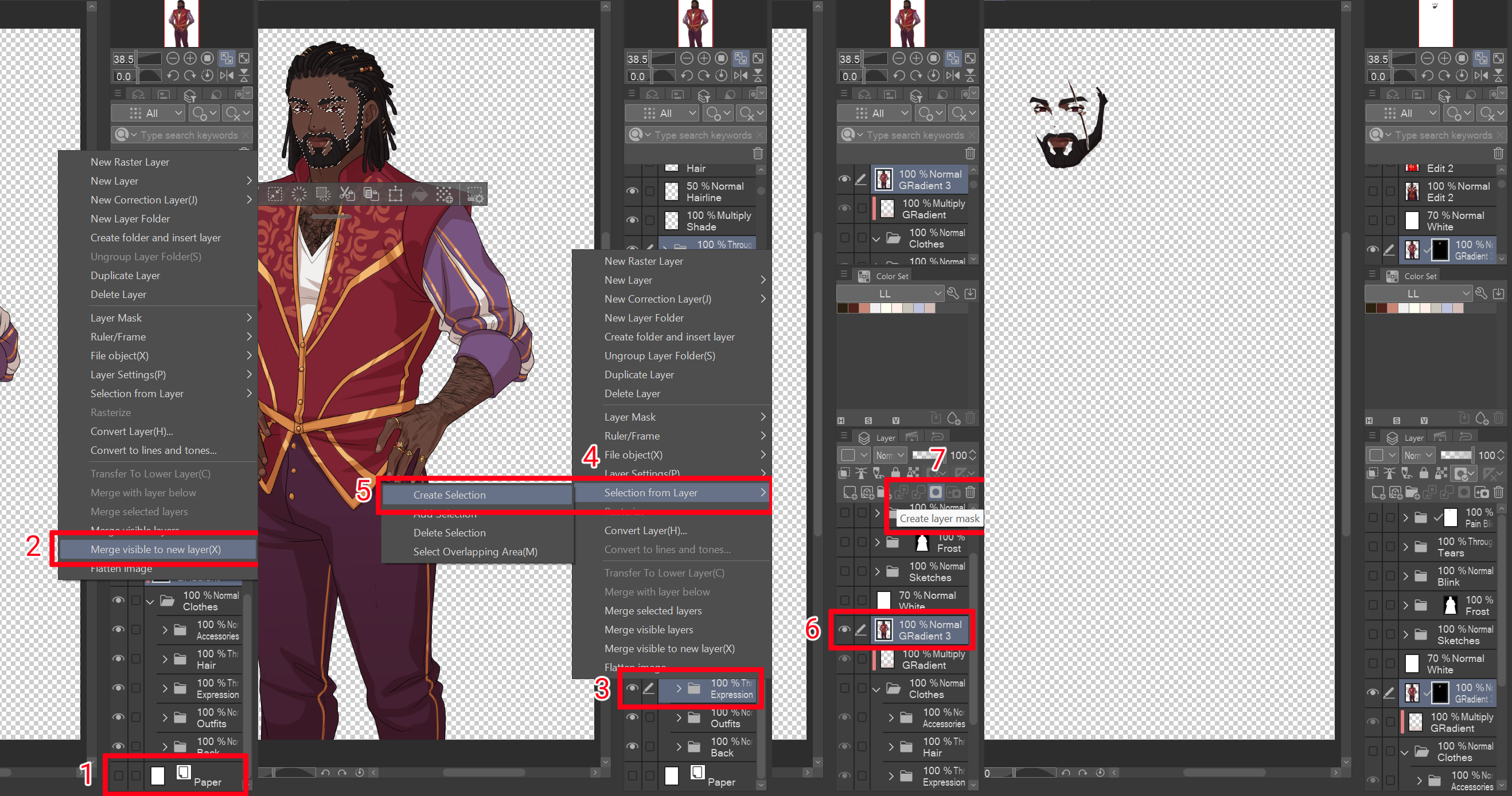 Ren'Py: Layered Image Tutorial by Bast