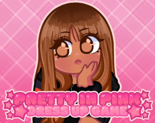 Cover image for Pretty In Pink Dress Up Game