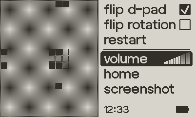 Settings screenshot Settings screenshot
