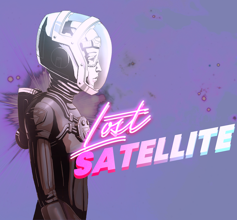 Lost Satellite : a cyber punk space adventure.