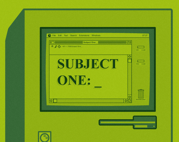 Cover image for Subject One