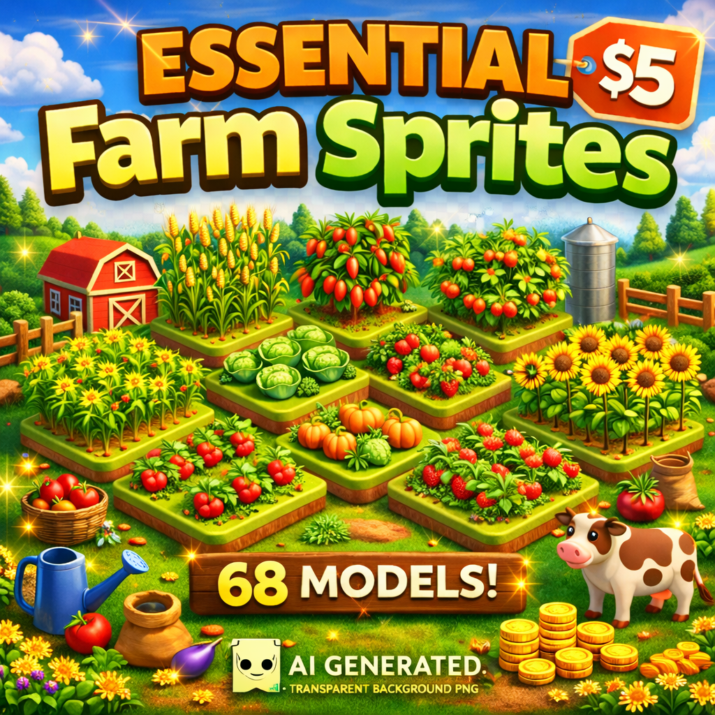 ESSENTIAL Farm Sprites