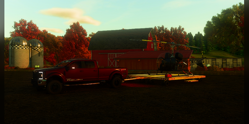 Cover image for FS25 - Movable Helipad Trailer